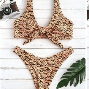 Zaful leopard bikini